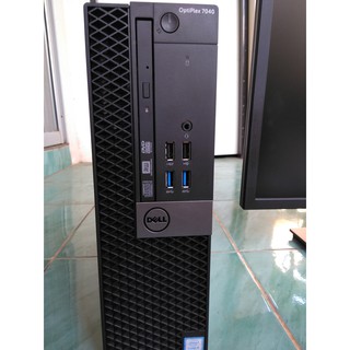 เครื่องคอมพิวเตอร์มือสอง COMPUTER DELL OPTIPLEX 7040 CORE I5-6500 สเปคแรง สภาพดี ราคาถูก Windows 10 แท้