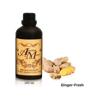 Aroma&amp;More  GINGER Co2 "Select" Essential Oil 100% น้ำมันหอมระเหยขิง CO2 Extract 100%, India  100ML