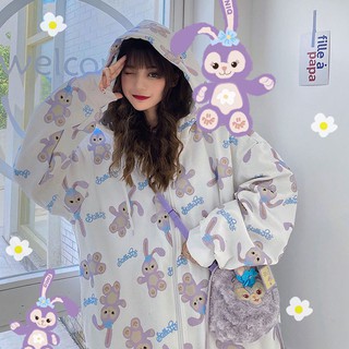 🍃🌼เสื้อยืดแขนยาวหญิง เสื้อยืดโอเวอร์ไซต์เกาหลี  size M-2XL