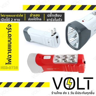 Voltt LED ไฟฉายแบบชาร์จไฟ รุ่น NSB - 3726