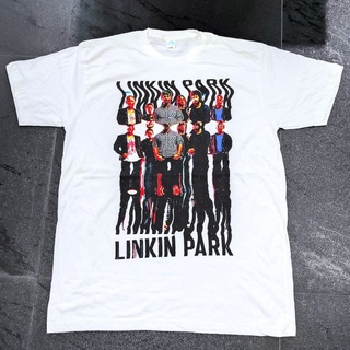 เสื้อยืดอินเทรนด์ผู้ชายอินเทรนด์ผู้หญิงเสื้อวง Linkin park ลิขสิทธิ์แท้S-3XL