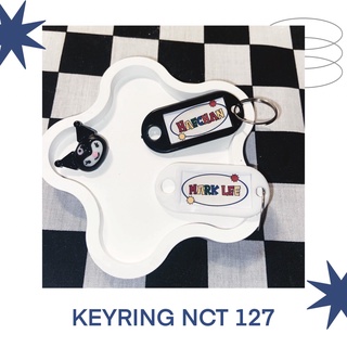 💌Keyring NCT127💌 พวงกุญแจ Name tag คีย์ริง ของสะสม เนมแท็ก อซท