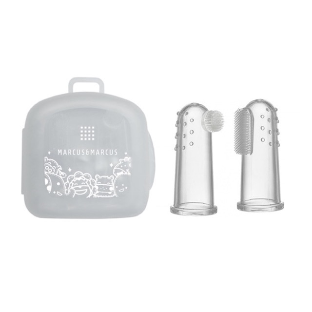 Marcus & Marcus Finger Toothbrush & Gum Massager Set แปรงสีฟันสำหรับเด็กทารก