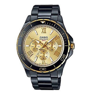 Casio standard นาฬิกาข้อมือผู้ชาย Black Strap รุ่น MTD-1075BK-9AVDF