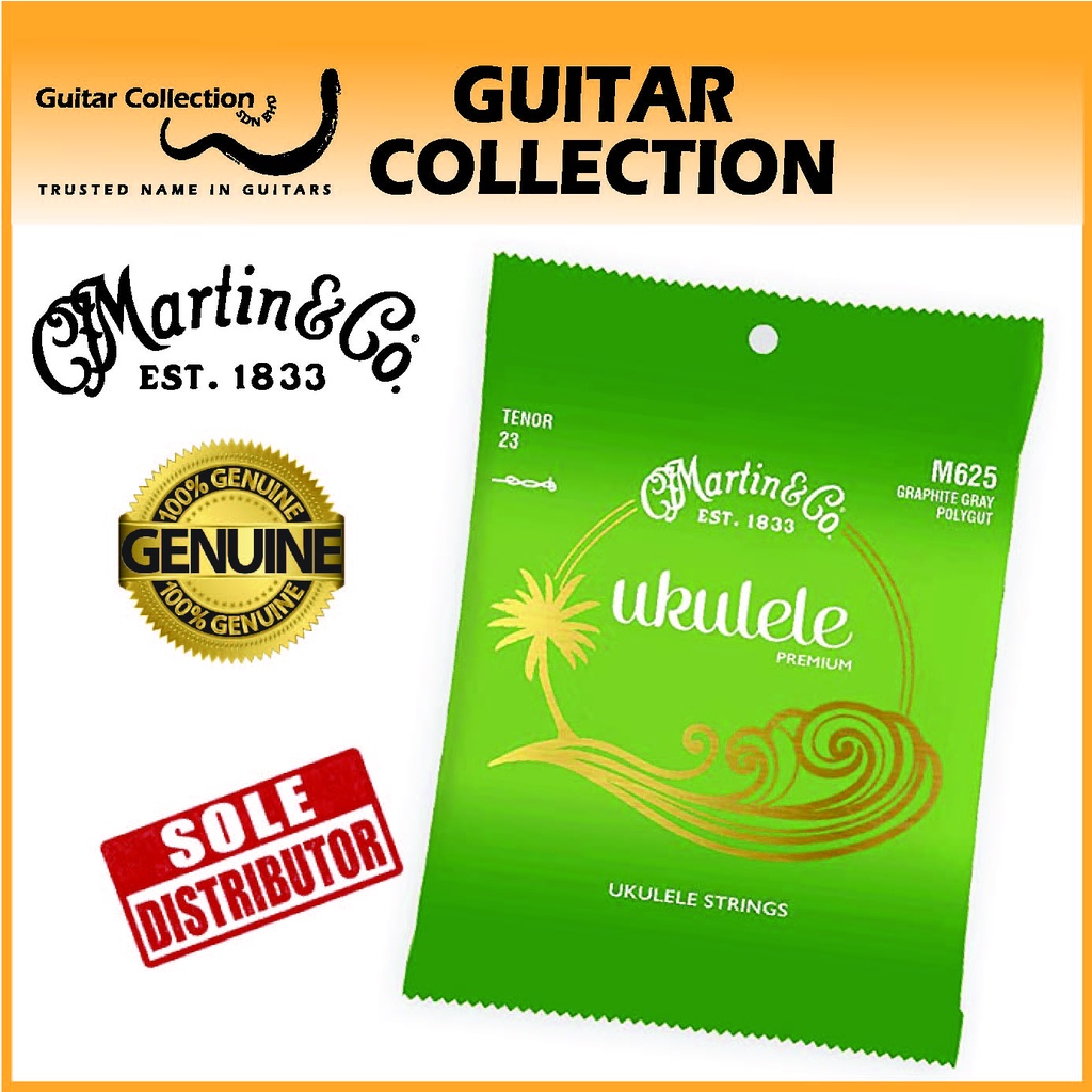 Martin M625 Tenor Ukulele Strings Premium Polygut