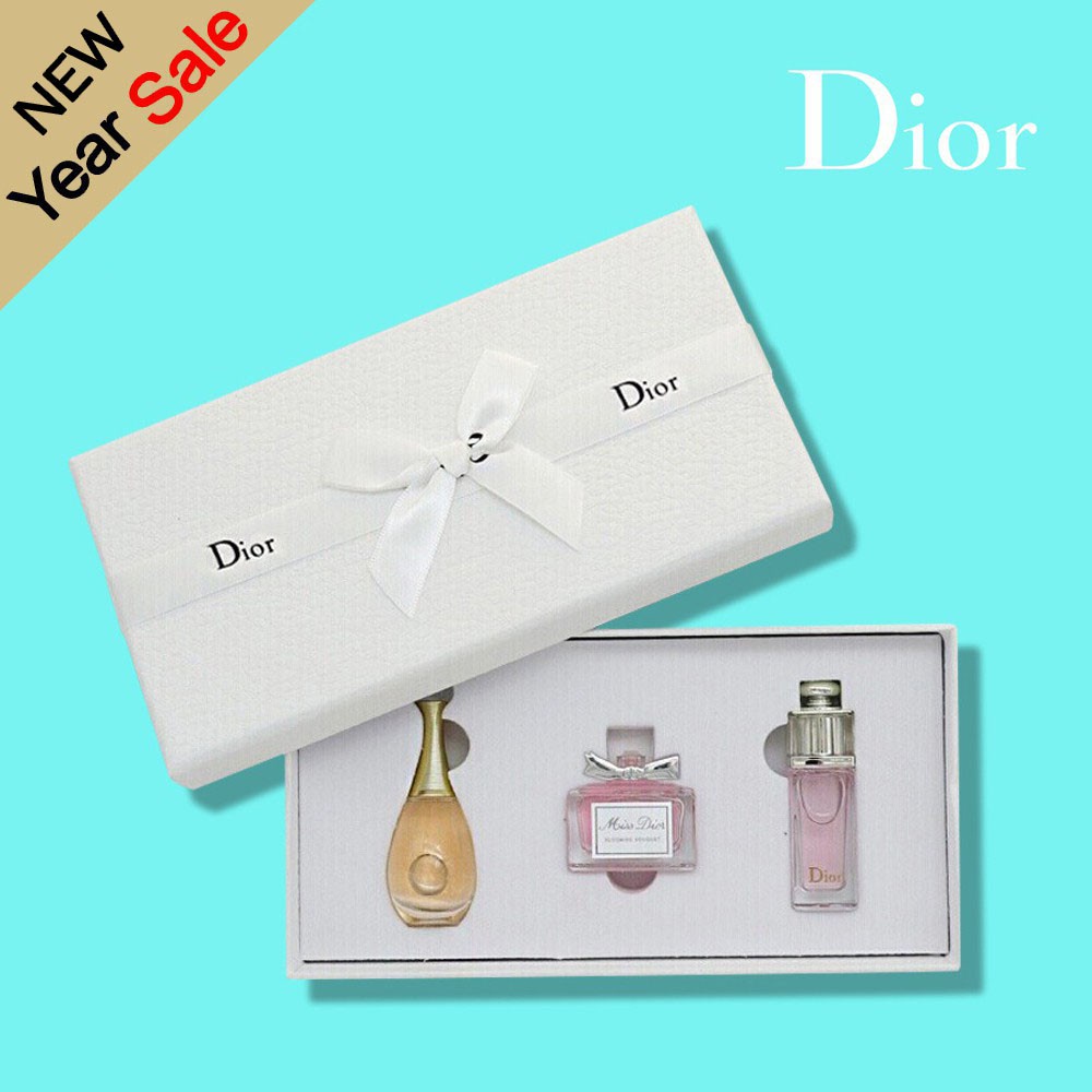 น้ำหอมมาดามฟิน Bvlgari น้ำหอมฟีโรโมน ♛"น้ำหอมแท้" น้ำหอม มินิ set Miss Dior Blooming Bouquet + J'adore Eau de Parfume +