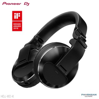 Pioneer HDJ-X10-K Headphones (สีดำ) หูฟังดีเจ