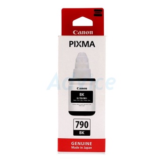 หมึกเติมเครื่องปริ้น Canon แท้ CANON GI-790 BK C M Y ของแท้แน่นอน สินค้าพร้อมส่ง For : Canon Pixma G1000 / G2000 / G3000