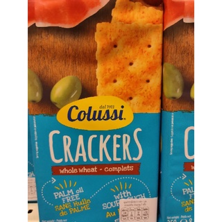 COLUSSI Crackers Whole Wheat 🌾250g