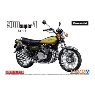 Aoshima 1/12 Kawasaki 900 Super 4 (Z1) 1973