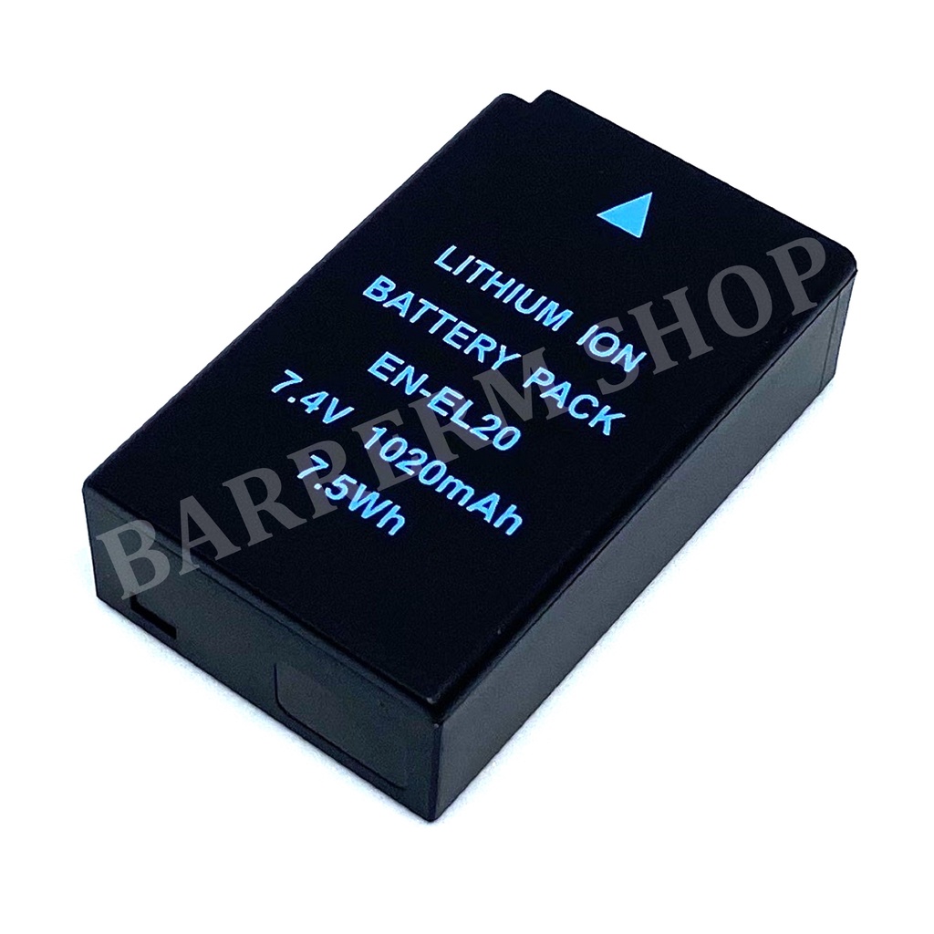(Saving Set 1+1) EN-EL20 \ ENEL20 Camera Battery And Charger for Nikon ...