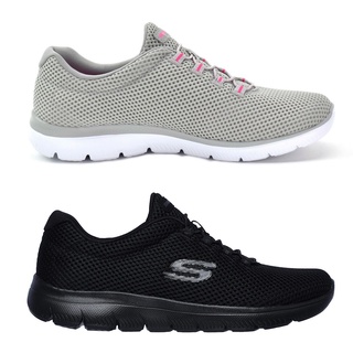 Skechers Collection สเก็ตเชอร์ส รองเท้าผ้าใบ รองเท้าลำลอง สำหรับผู้หญิง W Shoe WS 12985 BBK / GYHP(2190)