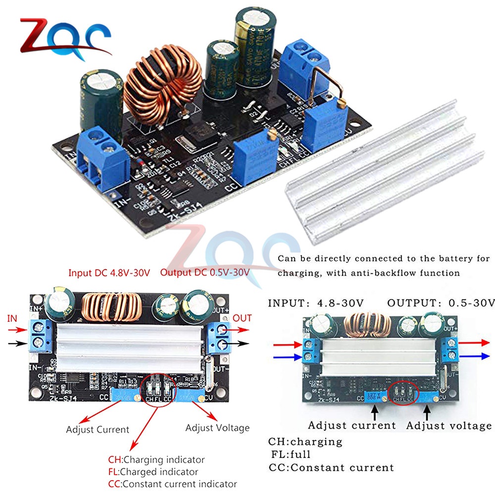 ตัวควบคุมเครื่องชาร์จพลังงานแสงอาทิตย์ Dc 4.8-30v