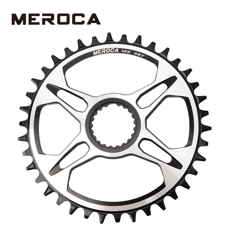 MEROCA 12S ใบจานหน้า 32T 34T 36T 38T 7075AL สําหรับ Shimano Xtr M6100 M7100 M8100 M9100 ใบจานหน้าจักรยานเดี่ยว