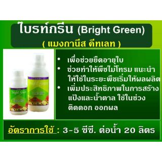 #กิฟฟารีนไบรท์-กรีน Bright Green แมงกานีสคีเลท ช่วยเรื่องการสังเคราะห์แสงของพืช