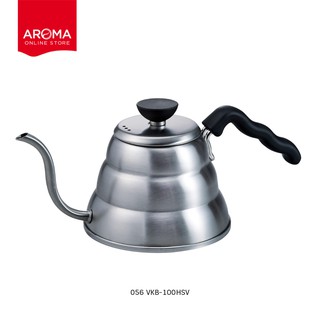 Hario กาดริป HARIO(056)V60 Drip Kettle Buono 100 Hairline Silver / VKB-100HSV