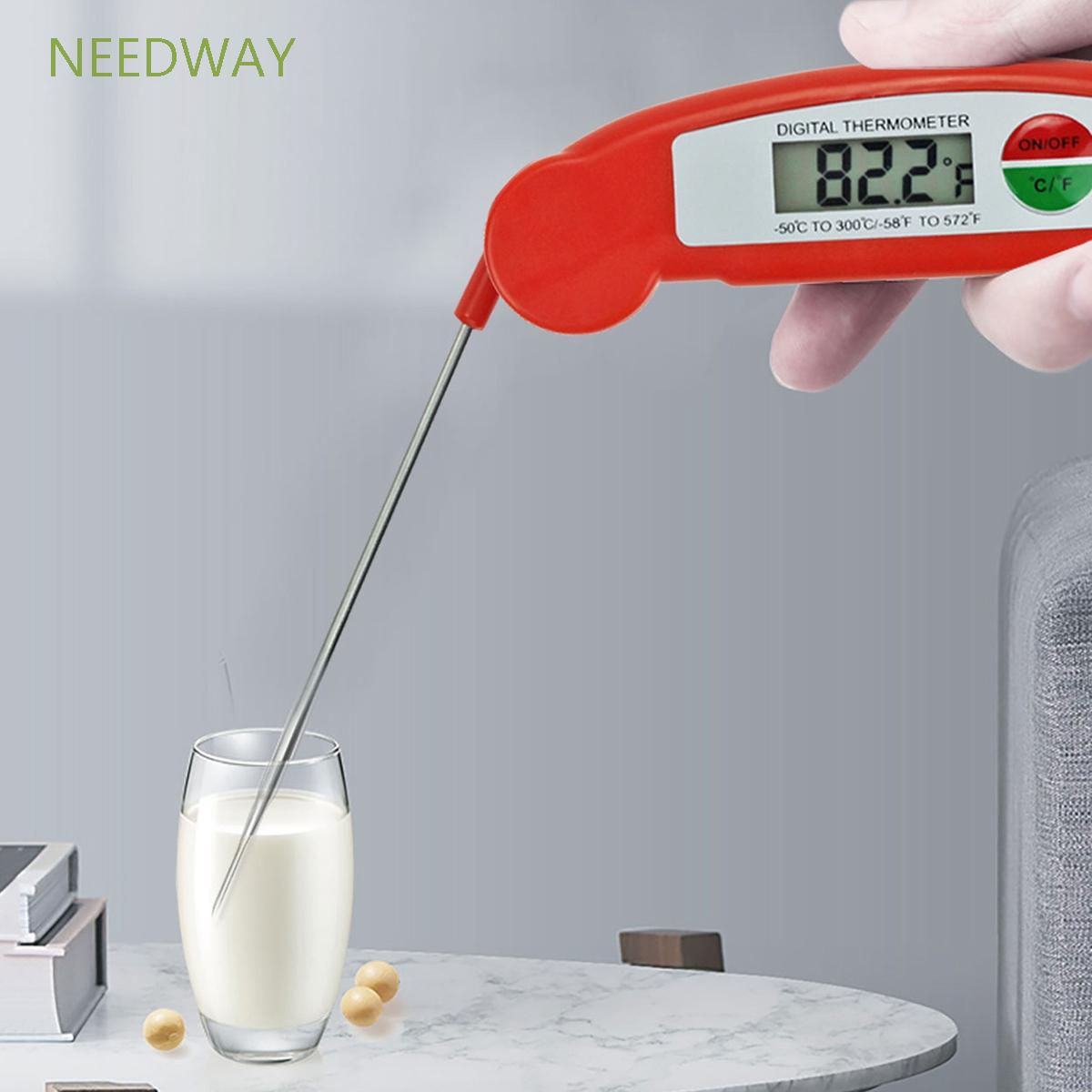 QU Kitchen Thermometers High Temperature Resistance Barbecue Milk Meat