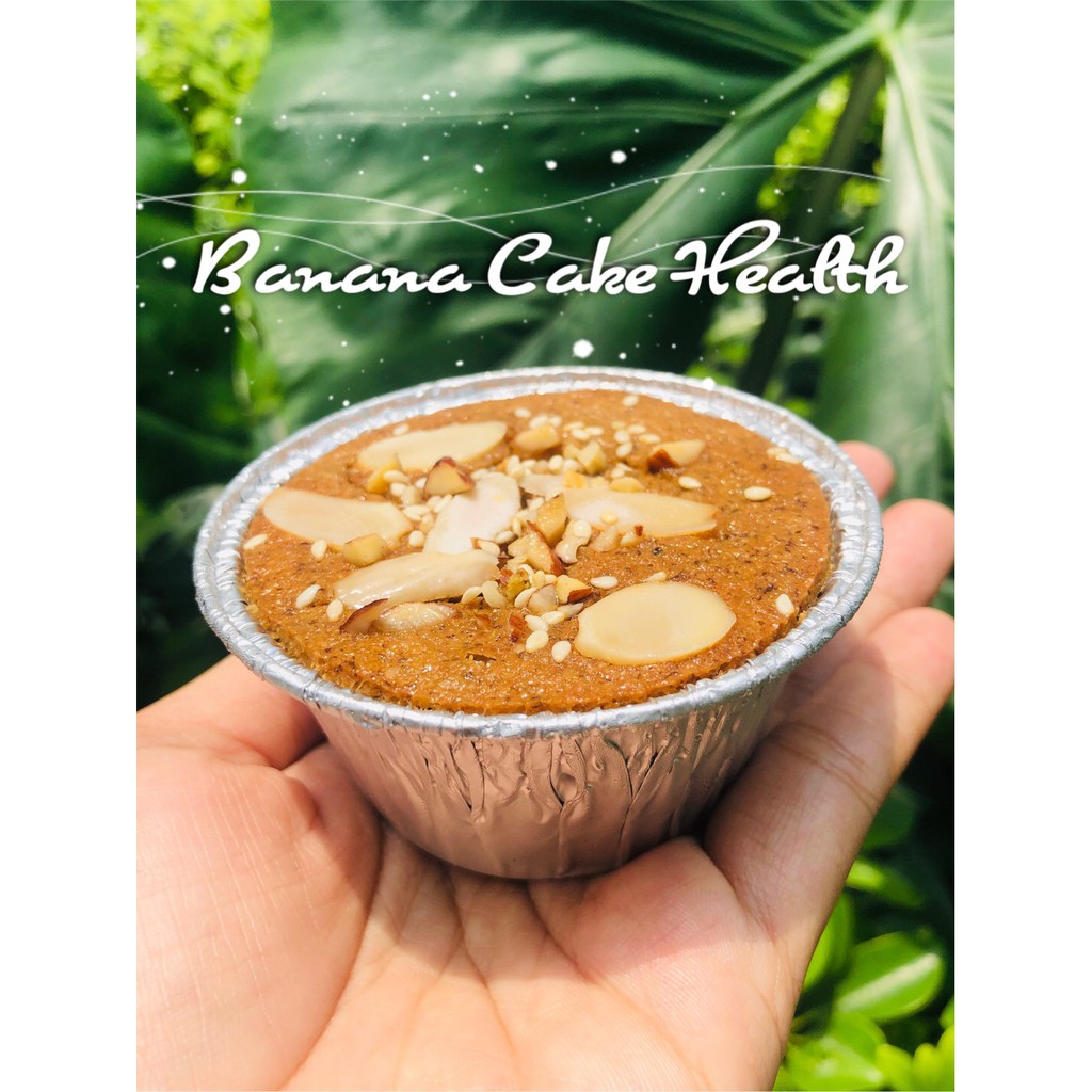 Banana Cake Health เค้กกล้วยหอมเพื่อสุขภาพ 70g./45฿