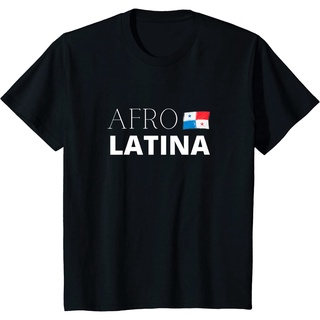 เสื้อยืดสีขาวเสื้อยืดคอกลม ผ้าฝ้าย พิมพ์ลายธงชาติปานามาเนีย AfroLatina Afro Latina แฟชั่นฤดูร้อน สําหรับผู้ชายS-4XL