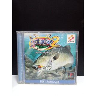 แผ่นแท้ [PS1] Exciting Bass 2 (Japan) (SLPM-86295) Fishermans Bait 2 Big Ol Bass Fishing Fish ตกปลา