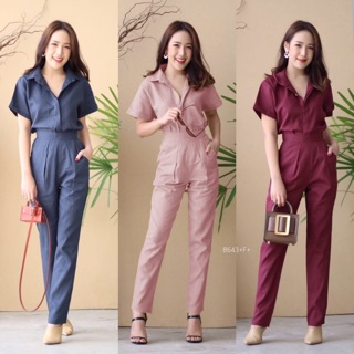 GN8643 **รบกวนสอบถามstockก่อนสั่งซื้อจ้า** Set 2 ชิ้น เสื้อเชิ้ตแขนสั้น+กางเกง