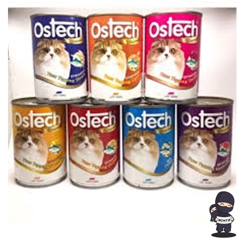 OSTECT  อาหารแมว กระป๋อง 400 กรัม