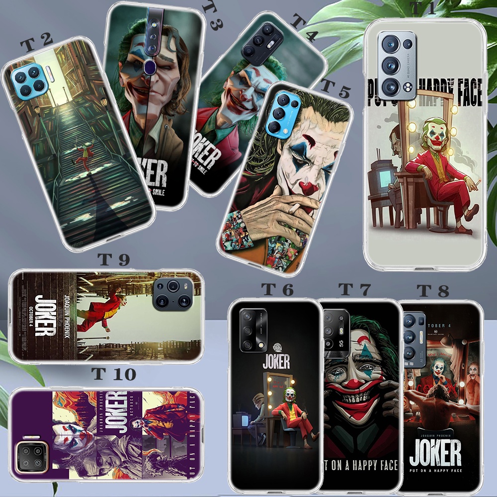 Grim Joker OPPO R9S Reno 2 Reno 2F Reno 3 Reno 4 4G เคสโทรศัพท์ซิลิโคนกันกระแทก