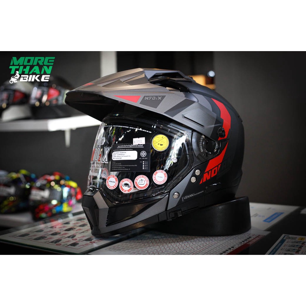 หมวกกันน็อค NOLAN N70-2 X Decurio Flat Black