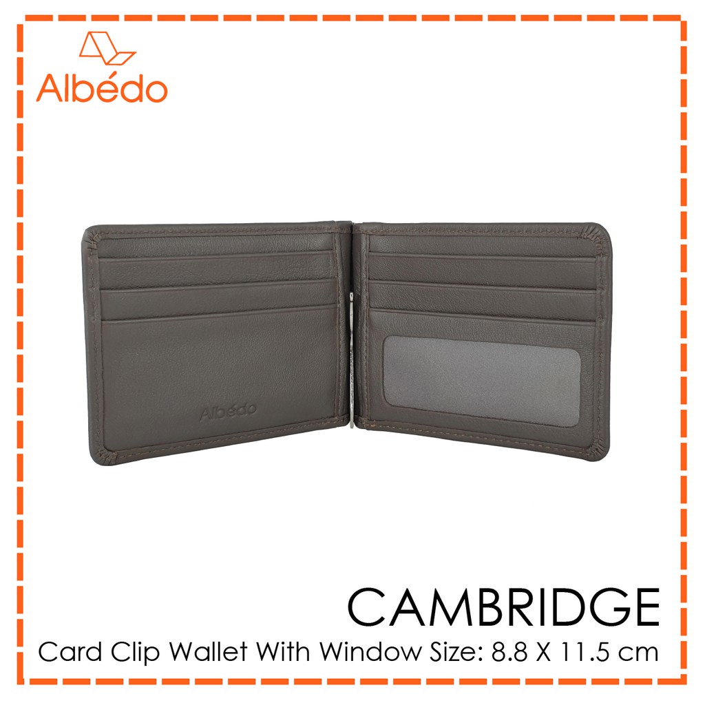 Albedo محفظة مشبك 6 بطاقات بنافذة CAMBRIDGE — صورة 5