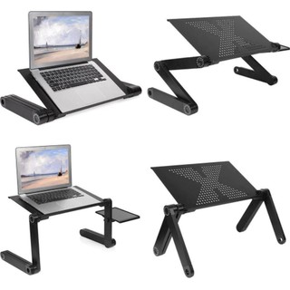 โต๊ะวางโน๊ตบุ๊คพับเก็บได้ รุ่น YL-801 Laptop Stand(Black) โต๊ะวางโน้ตบุ๊คอเนกประสงค์ โต๊ะวางโน๊ตบุ๊คแบบพกพา