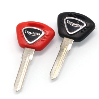 Triumph motorcycle key blank TIGER SPORT 850 900GT 765 TRIDENT 660 STREET TRIPLE R SPEED TRIPLE 1200RS STREET SCRAMBLER 1200 BONNEVILLE T120 T100 BOBBER key handle