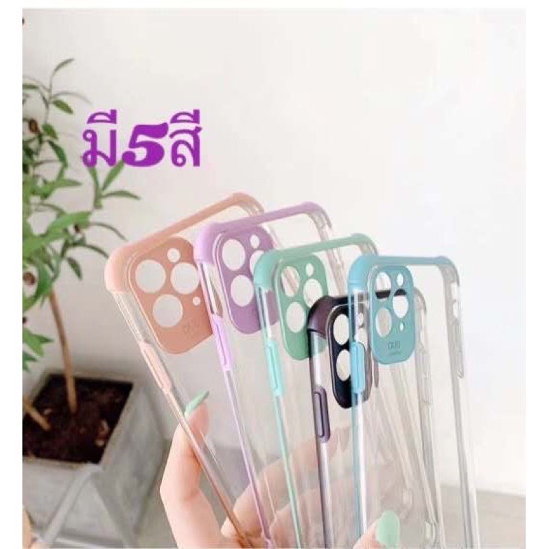 006สีกันกล้อง case รุ่น vivo v20 v20FE V20pro เคสขอบสี