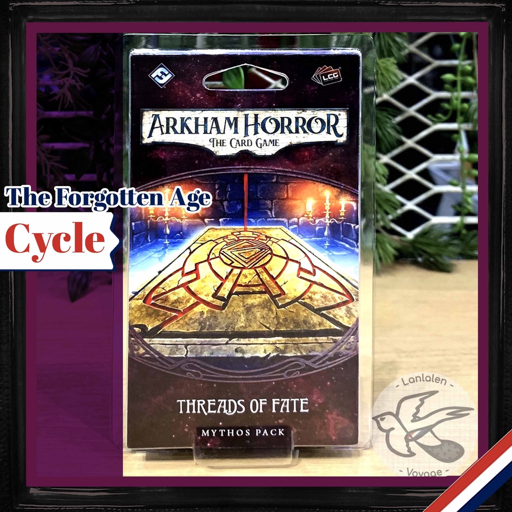 Arkham Horror LCG – The Forgotten Age Cycle Complete Set / Heart of the Elders  / Threads of Fate [Boardgame]