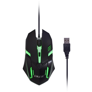 OKER GAMING MOUSE WIRED LED MOUSE OP-168