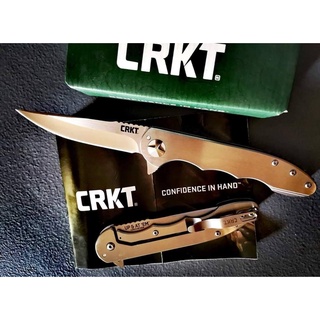 มีดพับ พก เดินป่า ยุทธวิธี เอนกประสงค์ CRKT-7076