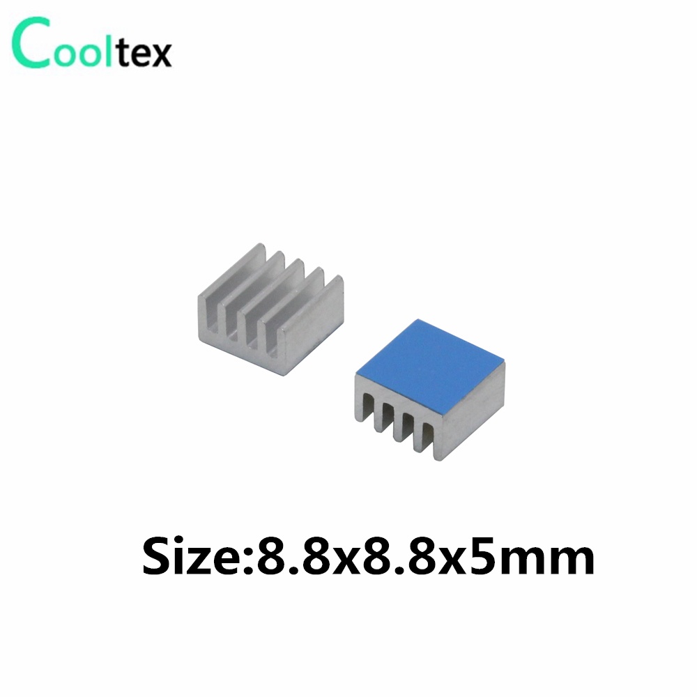 Aluminum Heatsink Radiator Heat Sink Cooling For Electronic Chip IC 3D ...