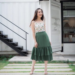 Mermaid Dark green Skirt