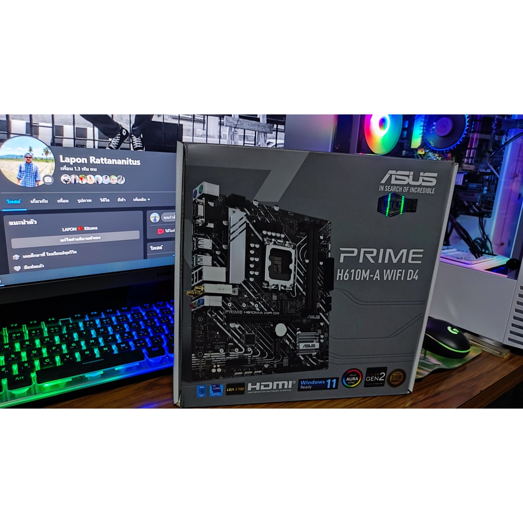 ASUS PRIME H610M-A WIFI DDR4