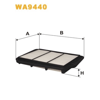 Wix กรองอากาศ Chevrolet Optra เชฟโรเลต ออฟตร้า 1.6/1.8 ปี 2004-2013 WA9440 96553450