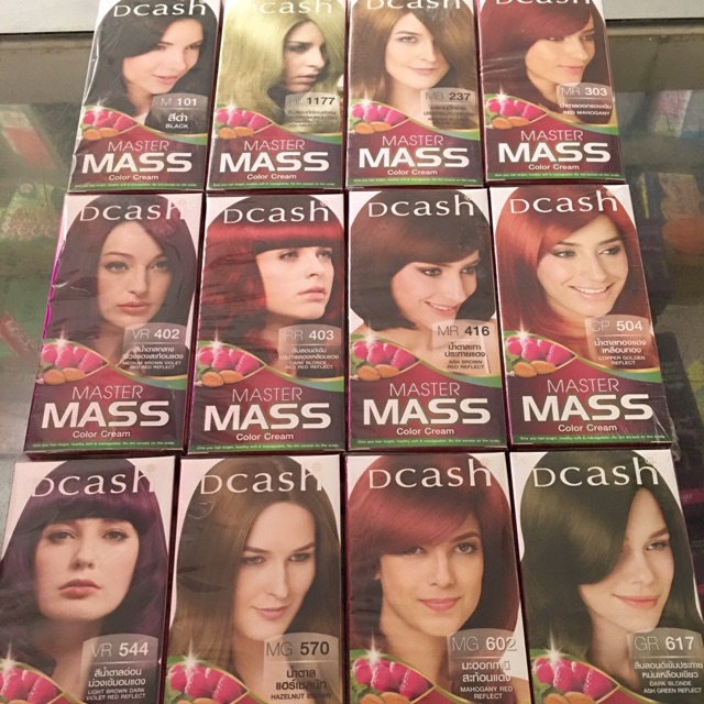 ครีมย้อมผม Dcash