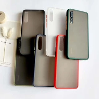 เคสขอบสีหลังด้าน สำหลับรุ่น Samsung A10 A31 A51 A71 A20 A30 A50 A10S A20S A30S A50S A70 A70S A42 เคสกันกระแทก