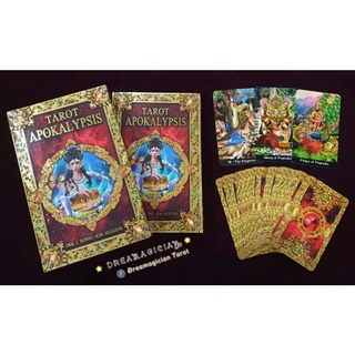 Tarot Apokalypsis กล่องใหญ่พร้อมคู่มือ ไพ่ยิปซีแท้ลดราคา ไพ่ทาโร่ต์ ไพ่ออราเคิล Tarot Card