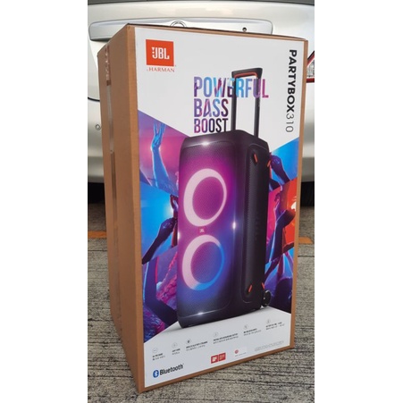 พร้อมส่ง ลำโพง JBL PartyBox 310 Bluetooth  มือ1ศูนย์ไทยมหาจักร รับประกัน15เดือน (สแกนสติ๊กเกอร์ที่กล