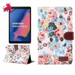 เคสหนัง และผ้ายีน 26.6 ซม. สําหรับ Samsung Tab A with S Pen P205 p200 2019