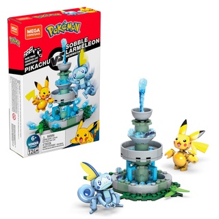 Mega Construx ตัวต่อ โปเกมอน Pokemon Pikachu vs. Sobble Figure Building Set ของแท้