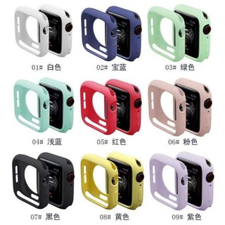 (พร้อมส่ง) เคสสี TPU กันกระแทก Apple Watch 38/40/42/44mm.