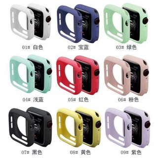 (พร้อมส่ง) เคสสี TPU กันกระแทก Apple Watch 38/40/42/44mm.