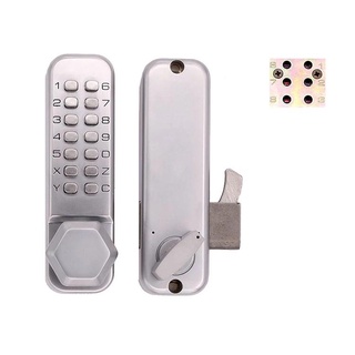 DL-2SLประตูล็อค ล็อครหัส กันน้ำทนไฟ(Sliding Door Locks)ล็อคประตูบ้าน ประตูห้องนอน