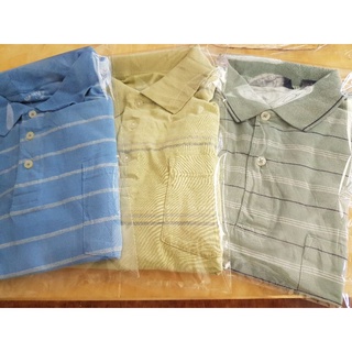 พร้อมส่ง เสื้อคอปกมือสองมีกระเป๋าหน้าเอาใจคุณพ่อสุดหล่อเสื้อคอปกมีกระเป๋าหน้าใส่แล้วหล่อๆรวยๆ(คุณพ่อบ้าน)