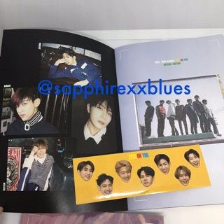 ของใหม่พร้อมส่ง มินิโฟโต้บุค แถมสติ๊กเกอร์ eyes on you / photo book Got7 ก็อตเซเว่น